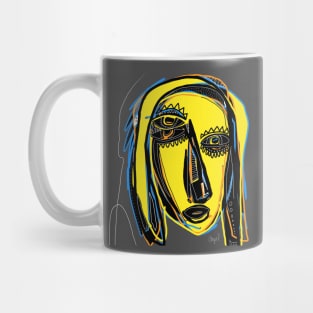 Face neo expressionism Mug